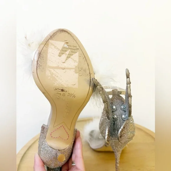 Sophia Webster Chiara Crystal Butterfly Wings Heel - Picture 11 of 12